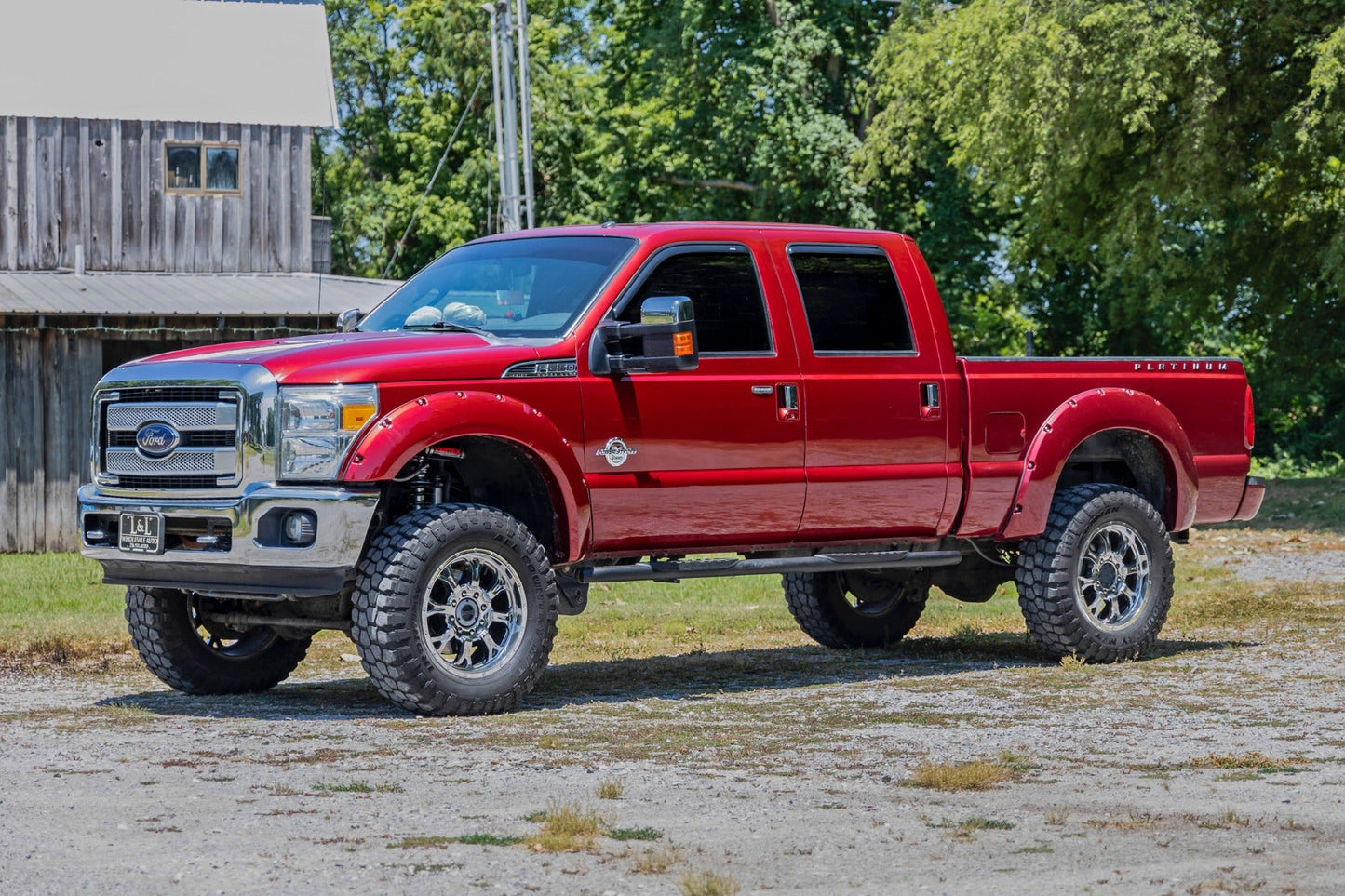 Rough Country | 4.5 Inch Coil Over Conversion Upgrade Kit | Ford Super Duty 4WD (2005-2015)