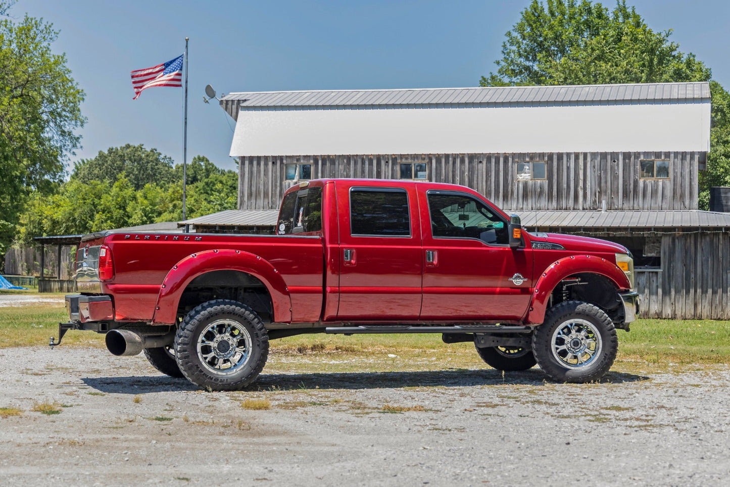 Rough Country | 4.5 Inch Coil Over Conversion Upgrade Kit | Ford Super Duty 4WD (2005-2015)