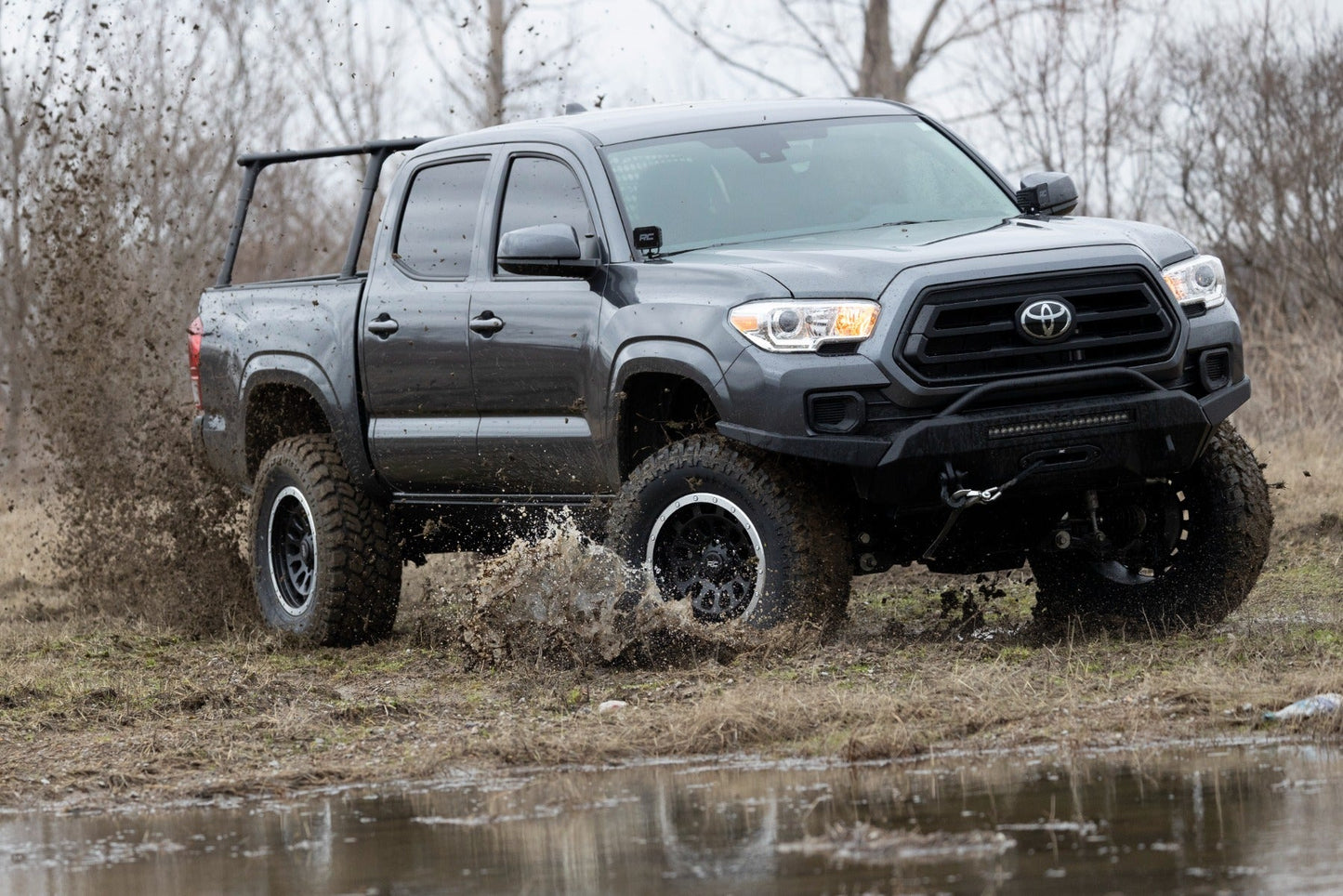 Rough Country  | Power Running Boards | Lighted | Double Cab | Toyota Tacoma (2005-2023)