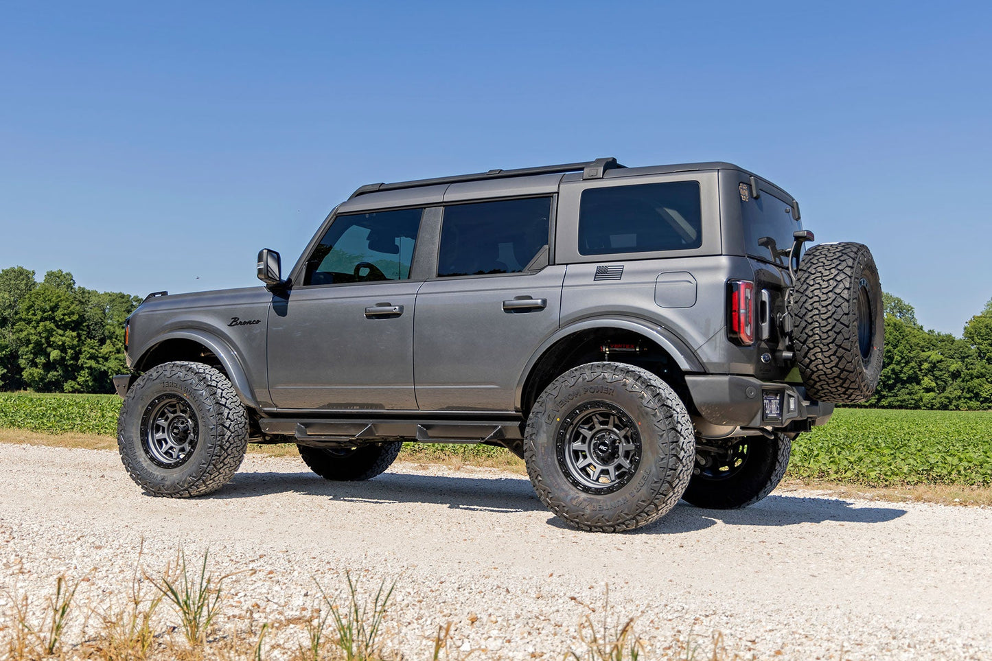 Rough Country  | Rough Country 85 Series Wheel | Simulated Beadlock | Gunmetal Gray/Black | 17x9 |