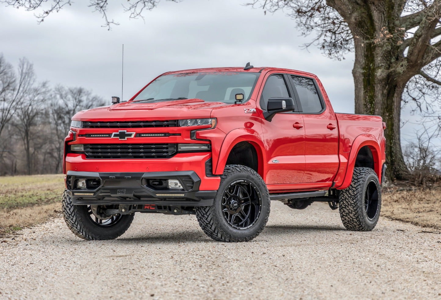 Rough Country  | Rough Country 92 Series Wheel | Machined One-Piece | Gloss Black | 22x12 |