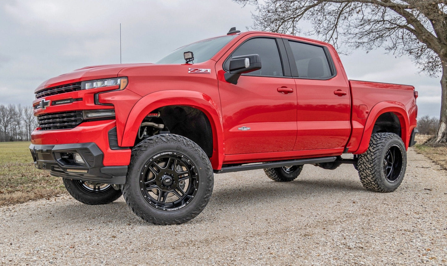 Rough Country  | Rough Country 92 Series Wheel | Machined One-Piece | Gloss Black | 22x12 |