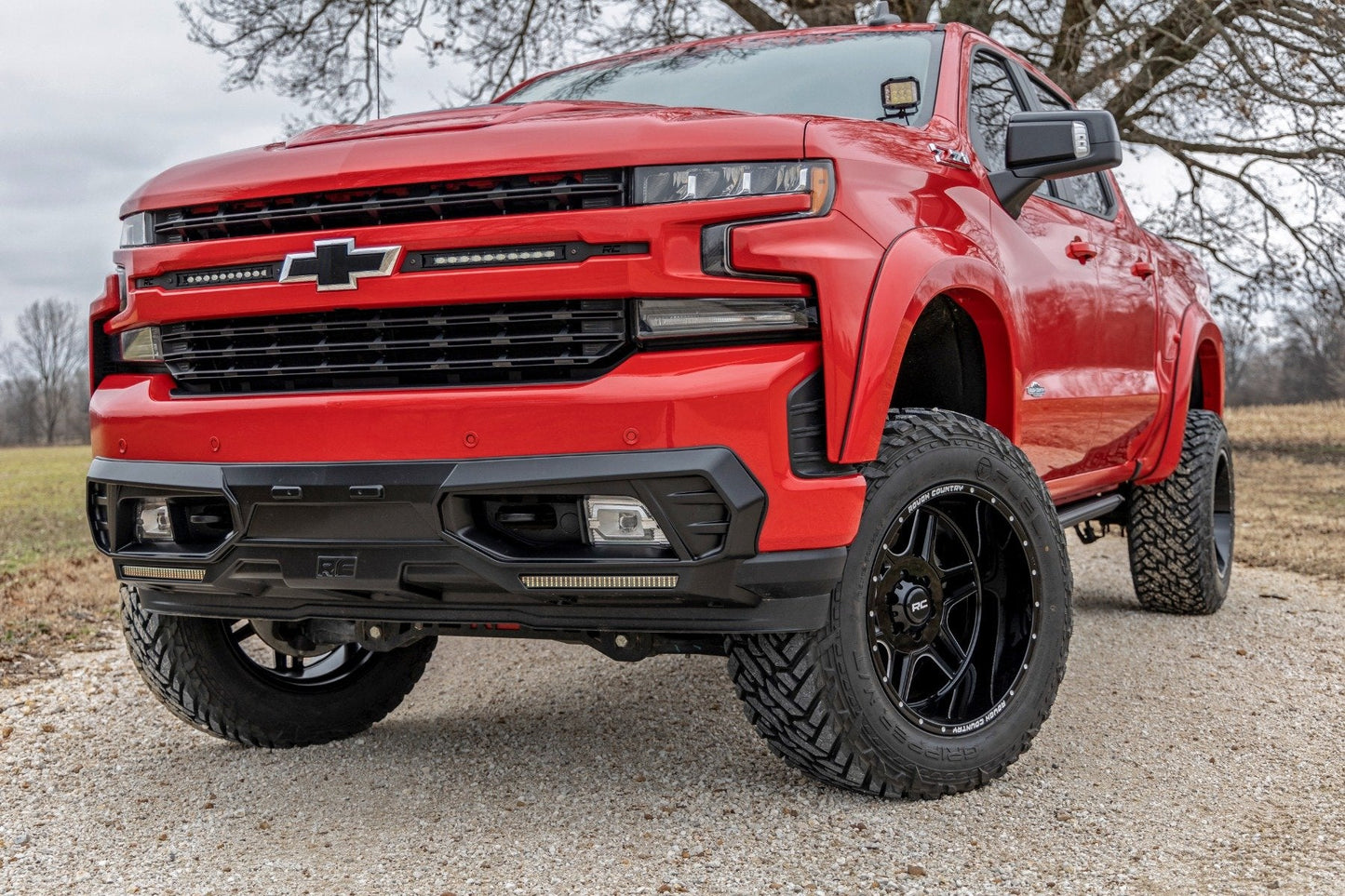 Rough Country  | Rough Country 92 Series Wheel | Machined One-Piece | Gloss Black | 22x12 |