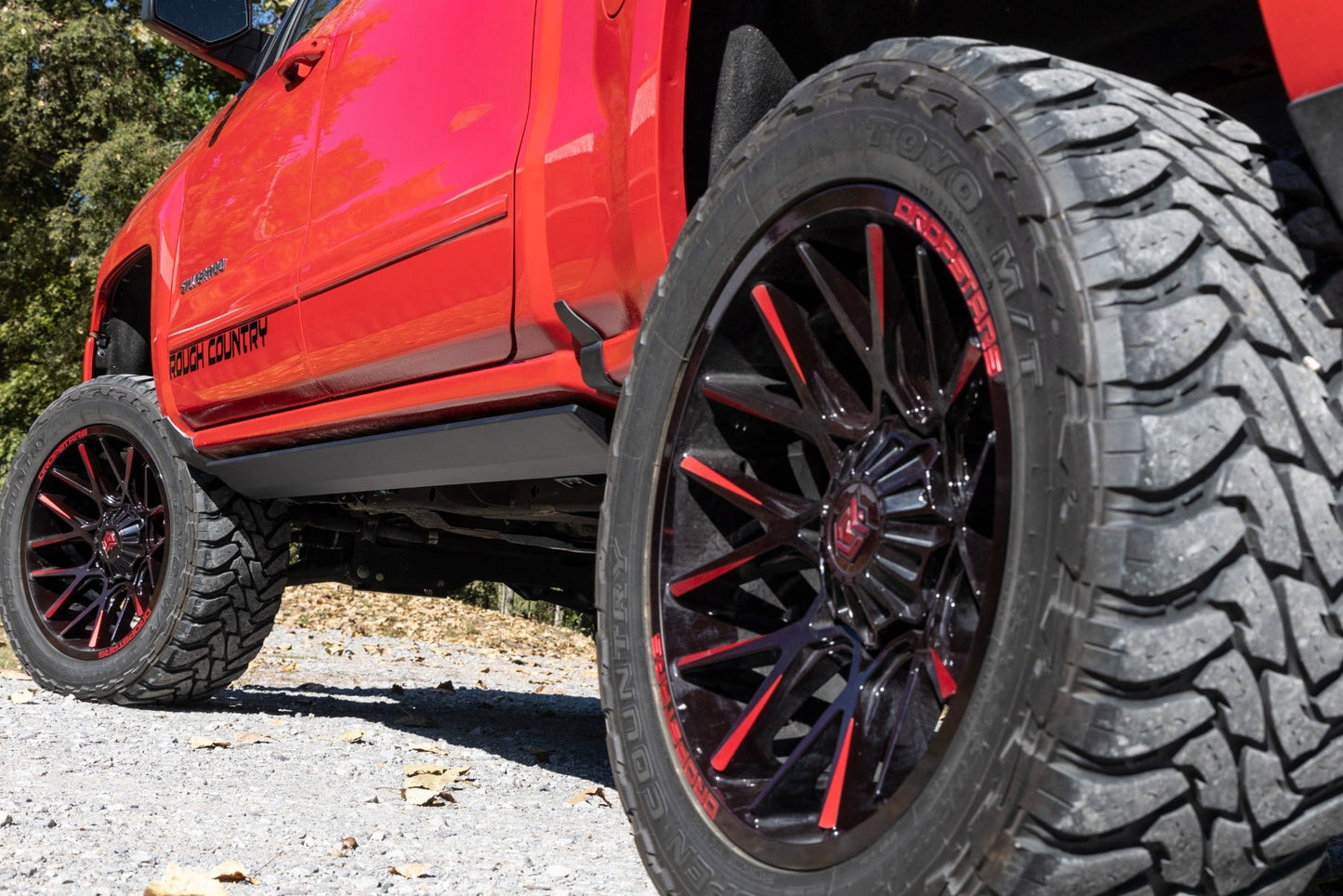 Rough Country  | Power Running Boards | Lighted | Crew Cab | Chevy/GMC 1500/2500HD/3500HD 2WD/4WD