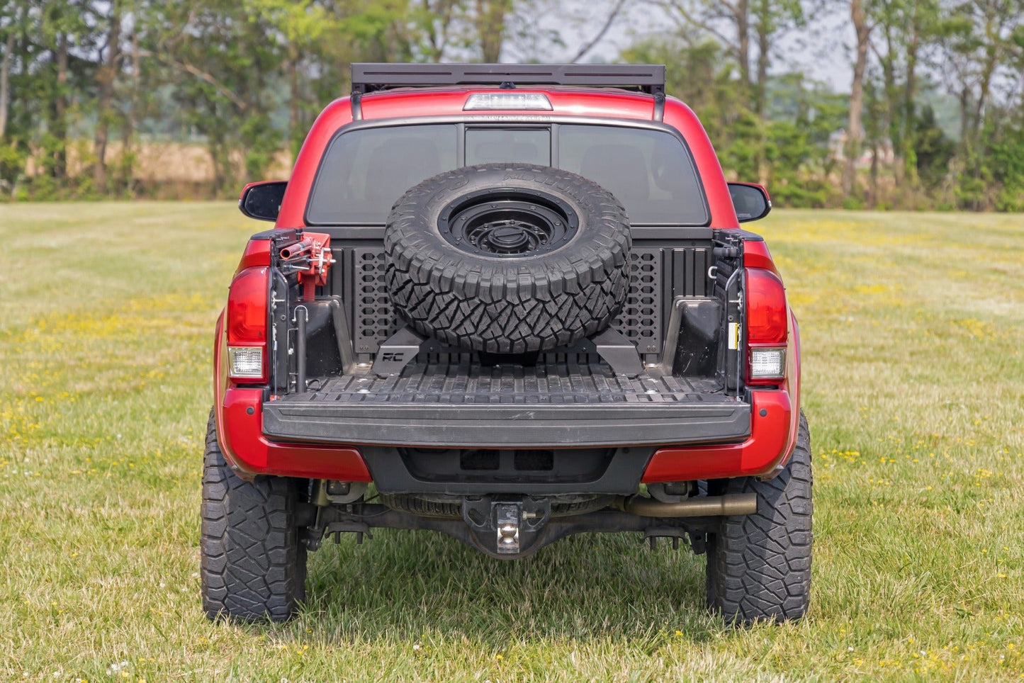 Rough Country  | Bed Mount Spare Tire Carrier | Toyota Tacoma 2WD/4WD (2016-2023)