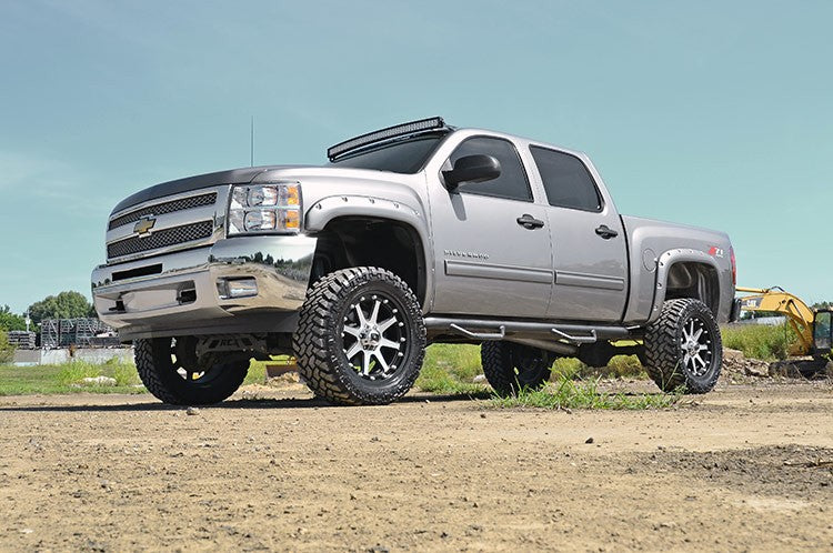 Rough Country  | Pocket Fender Flares | 5.5 Ft Bed | Chevy Silverado 1500 (07-13)