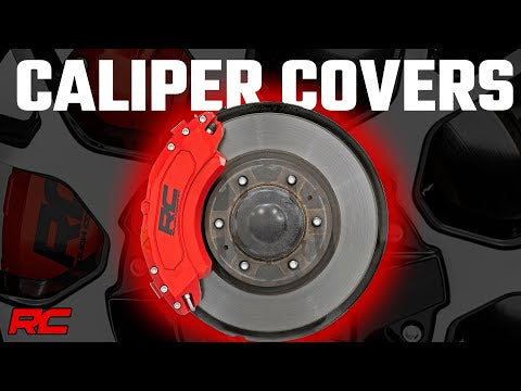 Rough Country  | Caliper Cover | Red | Chevy/GMC 2500HD/3500HD (11-19)