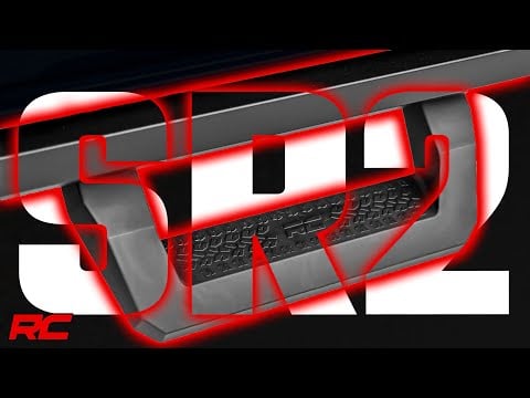 Rough Country  | SR2 Adjustable Aluminum Steps | Crew Cab | Chevy/GMC 1500/2500HD/3500HD (07-18)