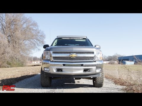 Rough Country | LED Light Mount | Bumper | 20" | Chevy Silverado 1500 (07-13)/Silverado 2500 HD (07-10)