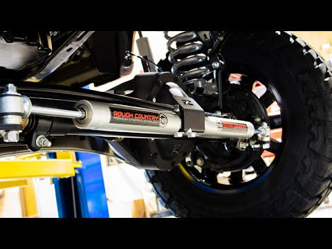 Rough Country  | N3 Steering Stabilizer | Dual | 2-8 Inch Lift | Ram 2500 (10-13)/3500 (10-12)