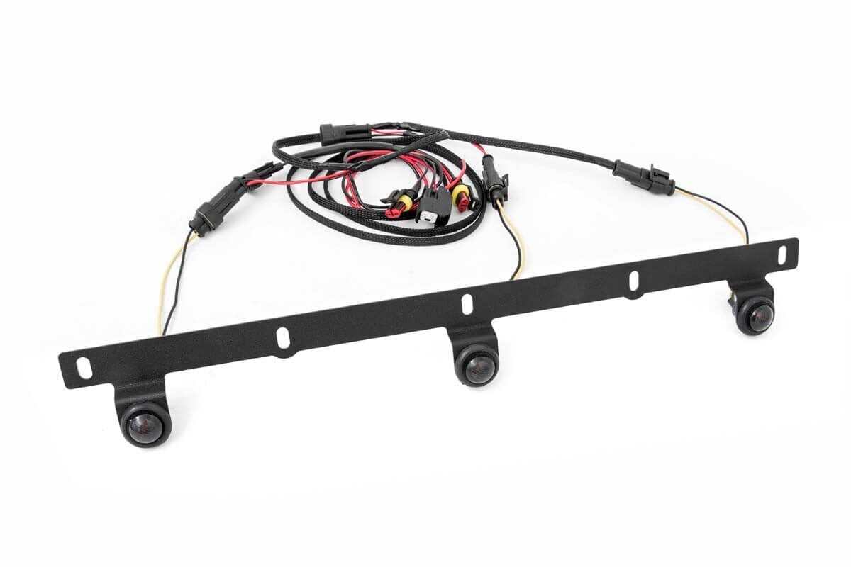 Rough Country  |Mesh Grill Mount | Amber Marker | Ford F-150 (15-17)