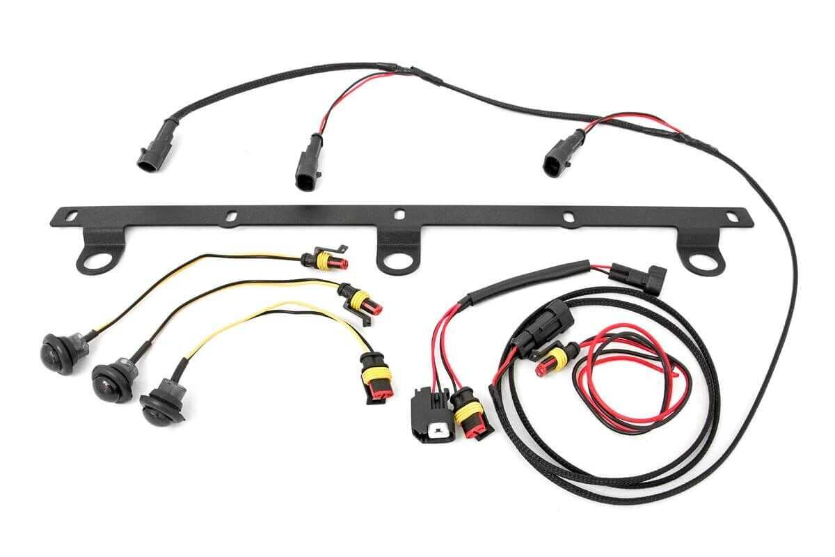 Rough Country  |Mesh Grill Mount | Amber Marker | Ford F-150 (15-17)