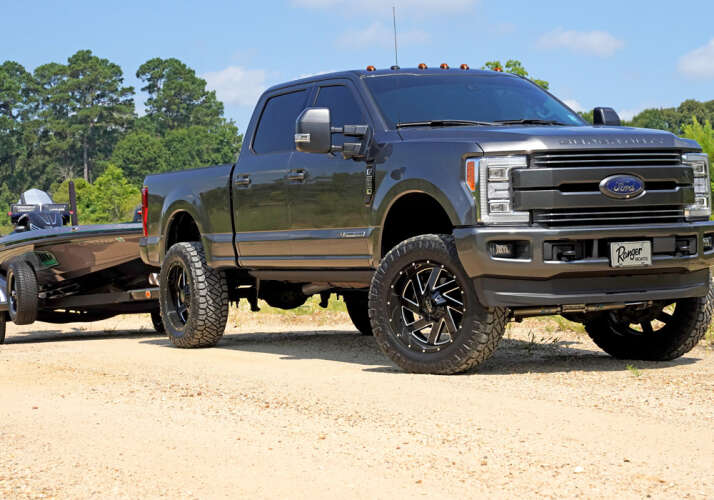 Super Lift - 2017 - 2022 F250/F350 4WD 4in Ford Lift Kit | King Edition 4-Link Kit