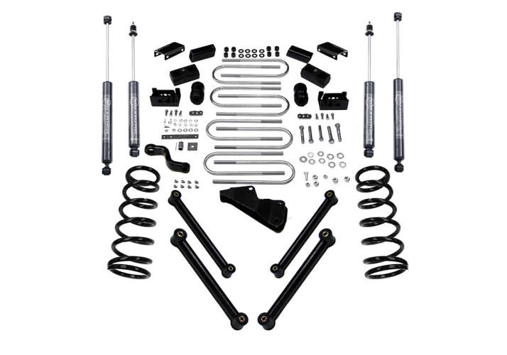 Super Lift - 2010 - 2013 Ram 2500 and 3500 4in Dodge Lift Kit Diesel 4WD