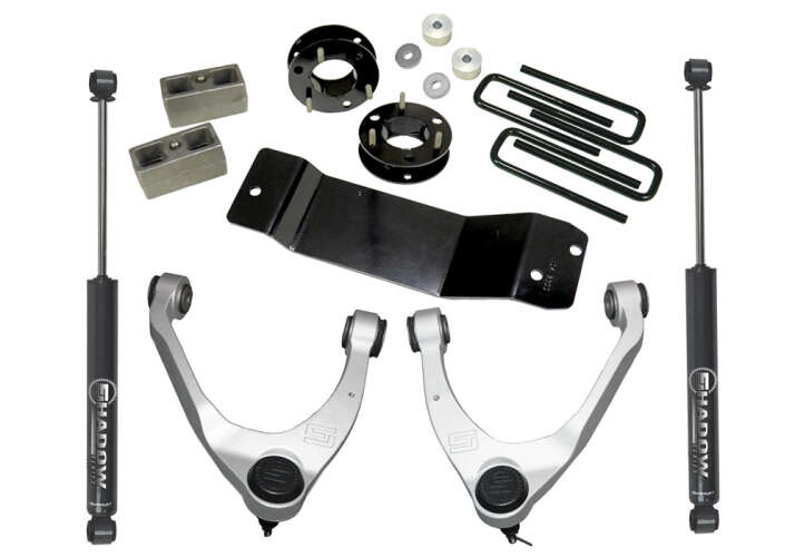 Super Lift - 2014 - 2018 3.5in Chevy/GMC Lift Kit | Aluminum/Stamped Control Arms 4WD/2WD