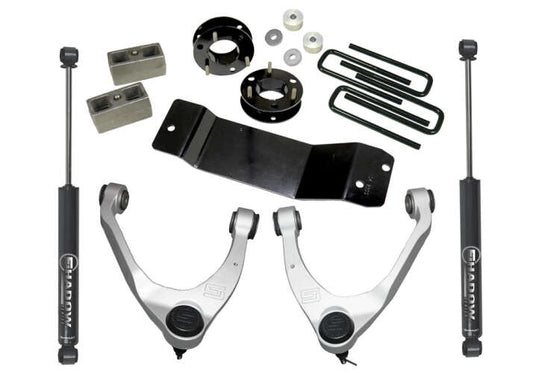 Super Lift - 2014 - 2018 3.5in Chevy/GMC Lift Kit | Aluminum/Stamped Control Arms 4WD/2WD