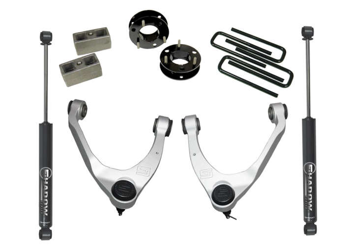Super Lift - 2007 - 2016 3.5in Chevy/GMC Lift Kit | Cast Steel Control Arms 4WD/2WD