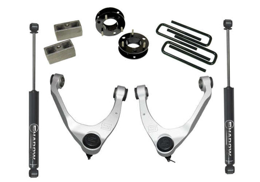 Super Lift - 2007 - 2016 3.5in Chevy/GMC Lift Kit | Cast Steel Control Arms 4WD/2WD