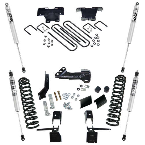 Super Lift - 2017 - 2021 F250/F350 4WD 4in Ford Lift Kit | Diesel w/ Replacement Radius Arms