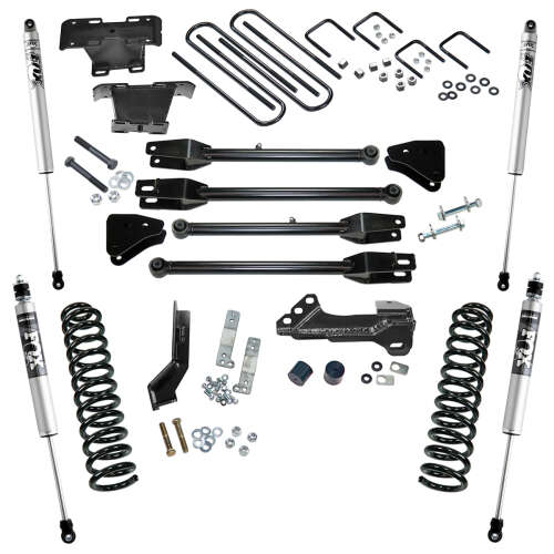 Super Lift - 2017 - 2021 F250/F350 4WD 4in Ford Lift Kit | 4-Link Kit - Diesel