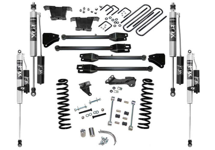 Super Lift - 2008 - 2010 F250/F350 4WD 4in Ford Lift Kit | Diesel w/ 4-Link Conversion