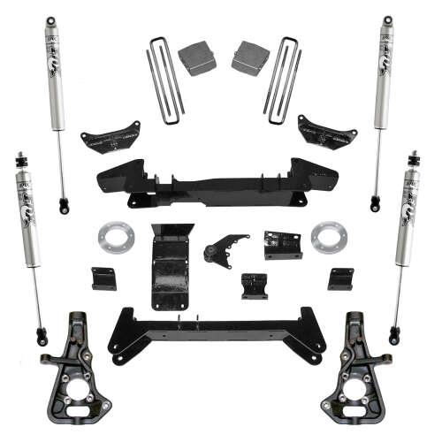 Super Lift - 2001 - 2010 6in Chevy/GMC 2500HD/3500HD Lift Kit | Knuckle Kit 4WD