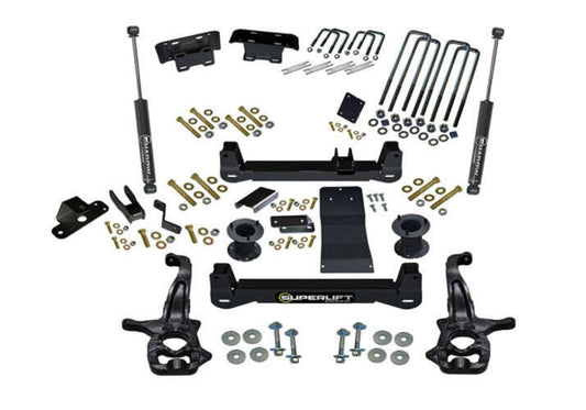 Super Lift - 2019 - 2021 4 inch Lift Kit 2019-2021 Chevy/GM Silverado/Sierra 1500 4WD Trailboss/AT4