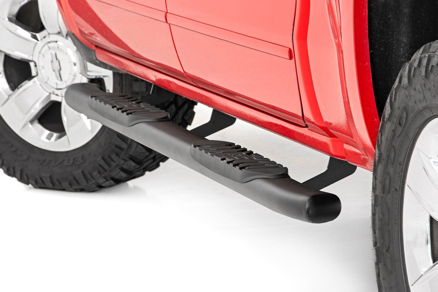 Rough Country  | Oval Nerf Step | Crew | Def Tank | Chevy/GMC 1500/2500HD/3500HD (07-19)