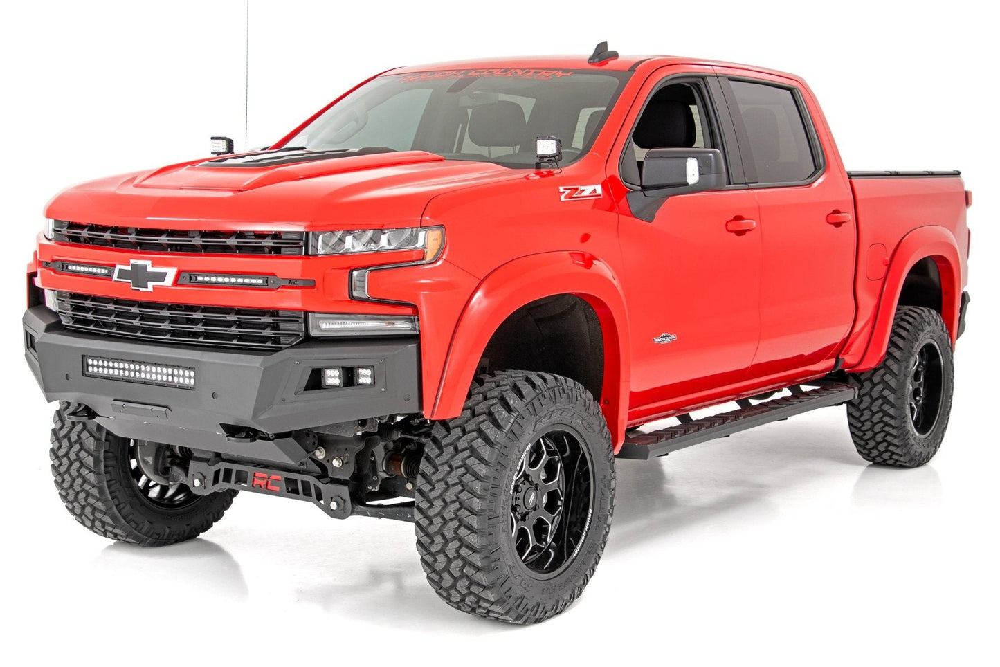 Rough Country  | BA2 Running Board | Side Step Bars | Chevy/GMC 1500/2500HD/3500HD (19-23)