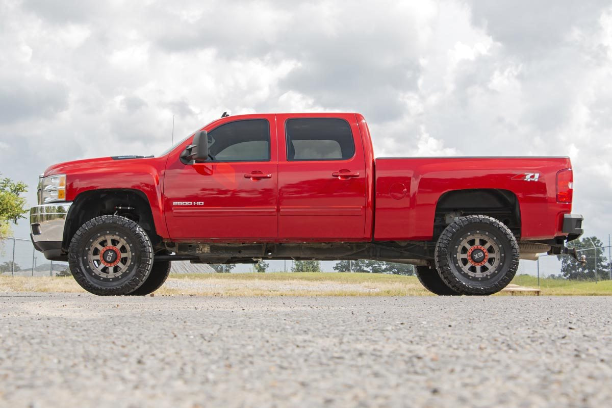 Rough Country  | Vertex 2.5 Adj Rear Shocks | 3.5-7.5" | Chevy/GMC 2500HD/3500HD (11-23)