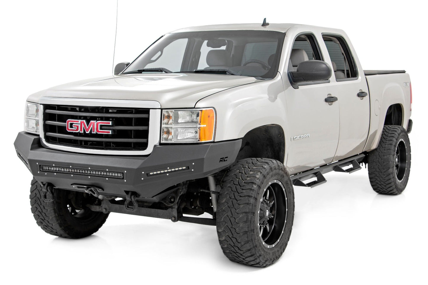 Rough Country  | AL2 Drop Steps | Crew Cab | Chevy/GMC 1500/2500HD/3500HD (07-18)