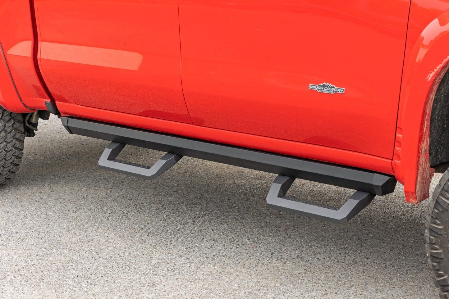Rough Country  | SR2 Adjustable Aluminum Steps | Crew Cab | Chevy/GMC 1500/2500HD/3500HD (19-23)