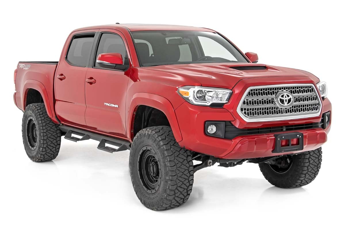 Rough Country  | AL2 Drop Steps | Double Cab | Toyota Tacoma 2WD/4WD (2005-2023)