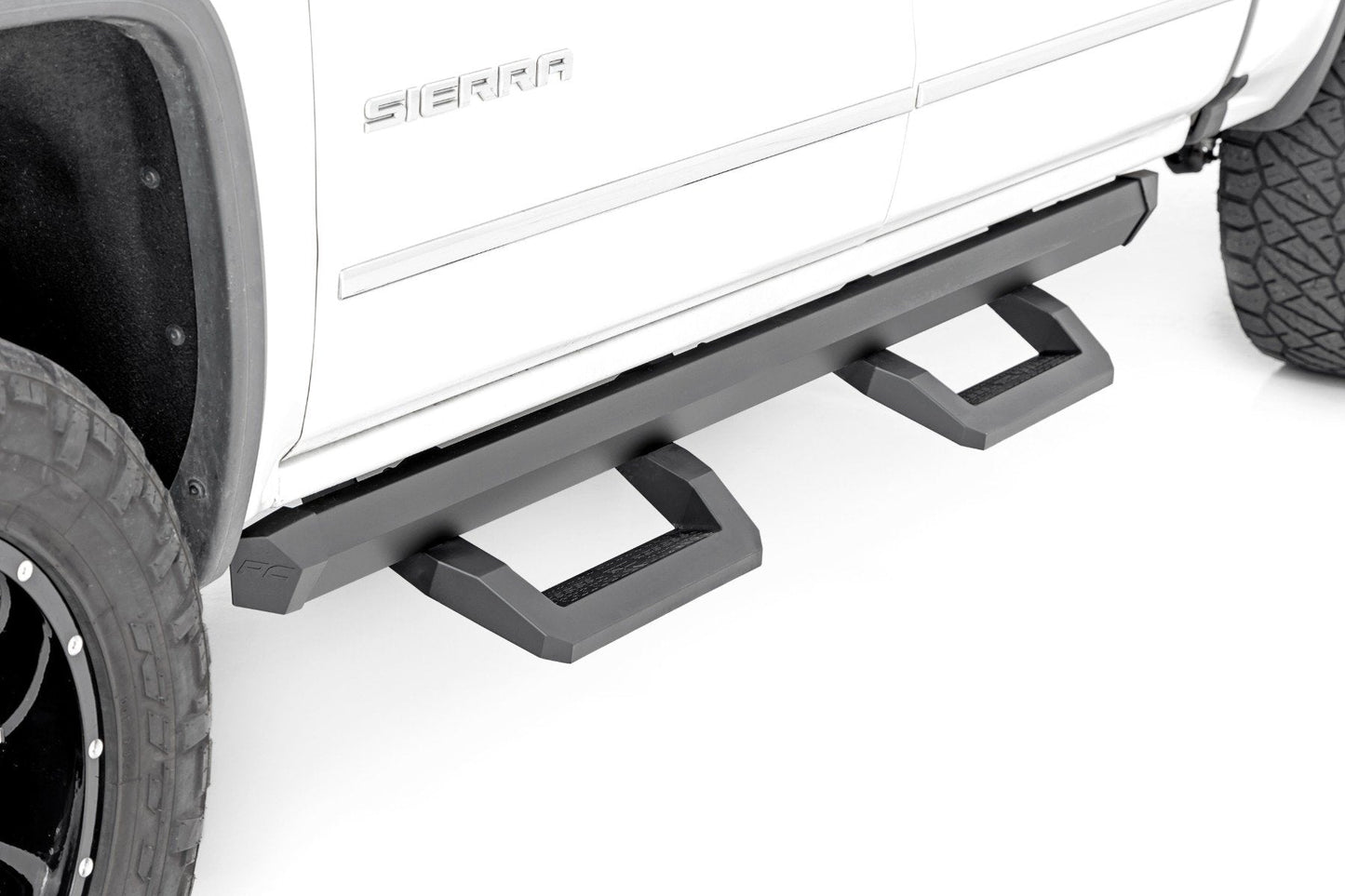 Rough Country  | SR2 Adjustable Aluminum Steps | Crew Cab | Chevy/GMC 1500/2500HD/3500HD (07-18)