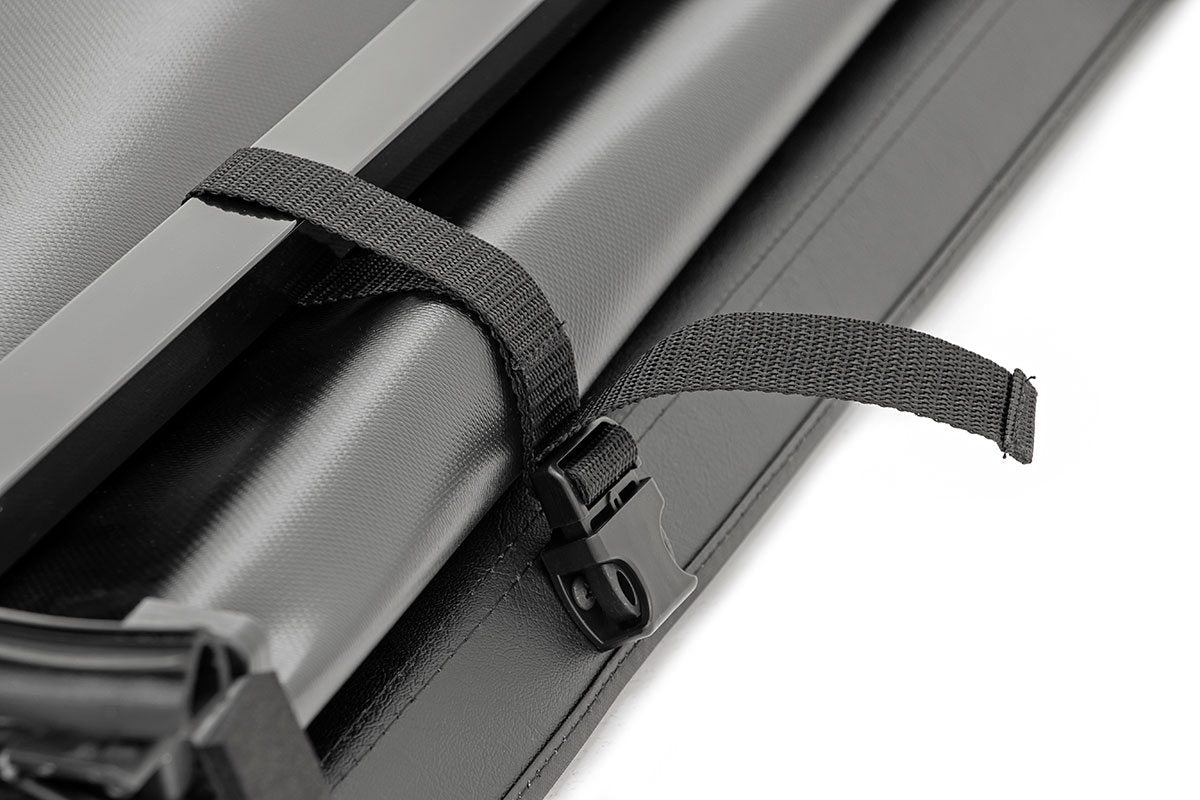 Rough Country  | Bed Cover | Tri Fold | Soft | Double Cab | Toyota Tacoma (16-23)