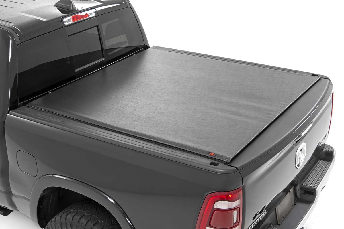 Rough Country  | Soft Roll Up Bed Cover | 6'4" Bed | No Rambox | Ram 1500 (09-18)/2500 (10-23)