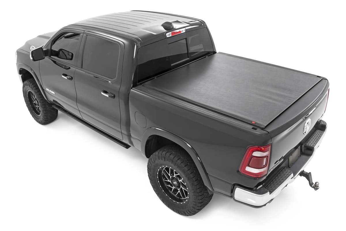 Rough Country  | Soft Roll Up Bed Cover | 6'4" Bed | No Rambox | Ram 1500 (09-18)/2500 (10-23)