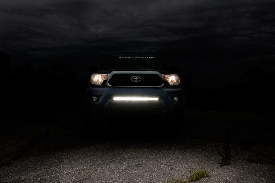 Rough Country  | LED Light Mount | Lower Grill | 30" | Toyota Tacoma 2WD/4WD (05-15)
