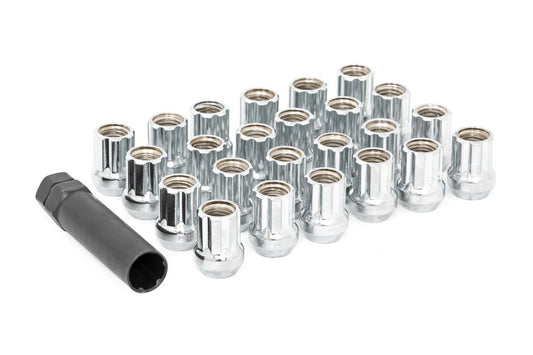 Rough Country  | M14 x 1.5 Lug Nut Set of 24 | Chrome | Open End