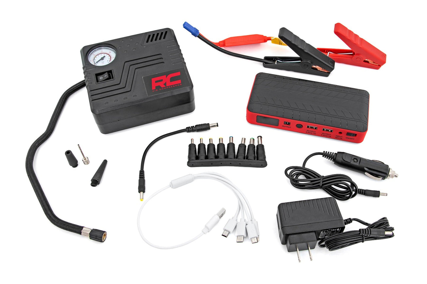 Rough Country  | Battery Jumper And Air Compressor Combo