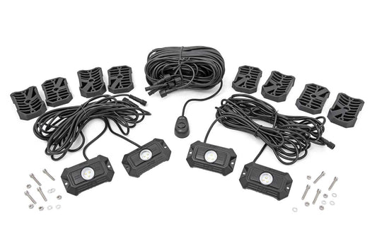 Rough Country  | LED Rock Light  Kit | 4 Piece Set