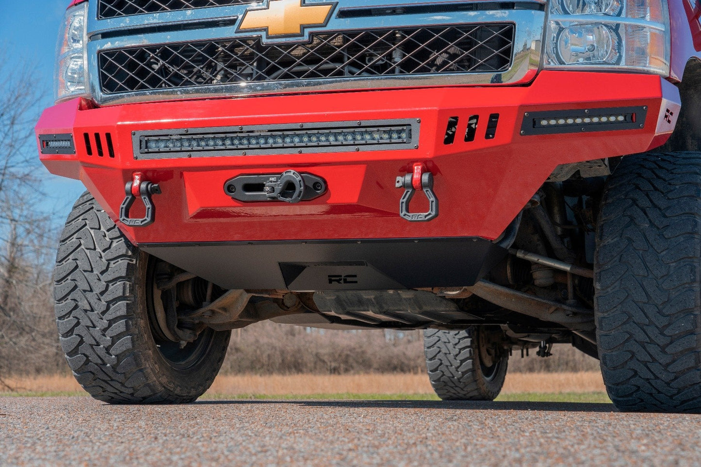 Rough Country  | Skid Plate | Prerunner Bumper | Chevy Silverado 2500 HD (07-14)