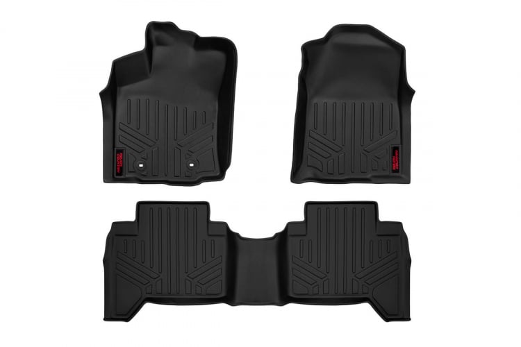 Rough Country  | Floor Mats | Front and Rear | Toyota Tacoma 2WD/4WD (2016-2023)