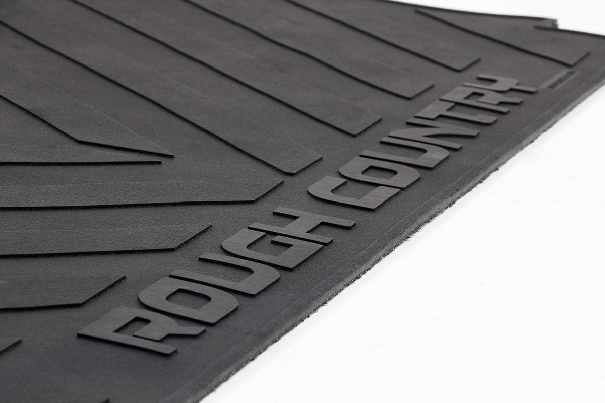 Rough Country  | Bed Mat | 6'4" Bed | RC Logo | Ram 1500/2500/3500 2WD/4WD